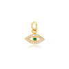 CHARM BAR emerald eye #9475