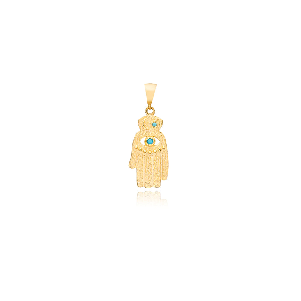 CHARM BAR hamsa turquoise #9968
