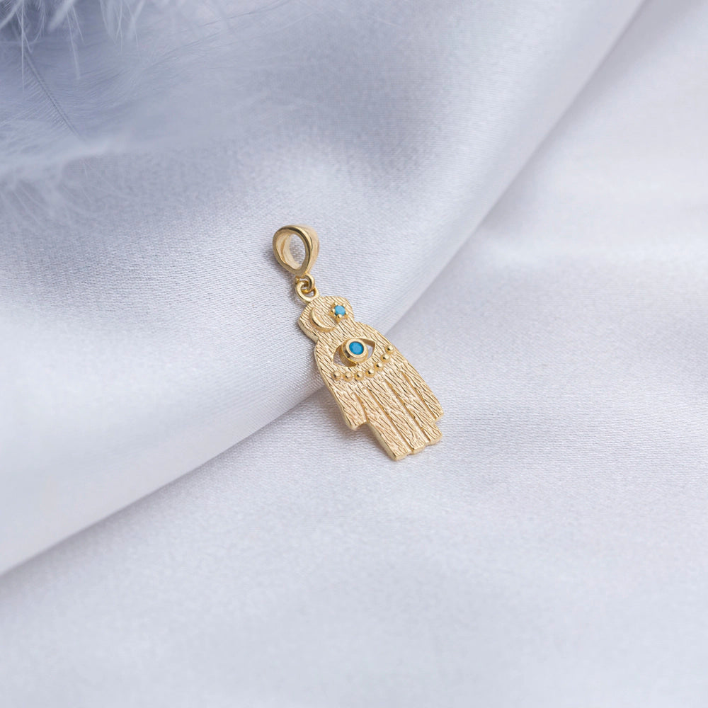 CHARM BAR hamsa turquoise #9968