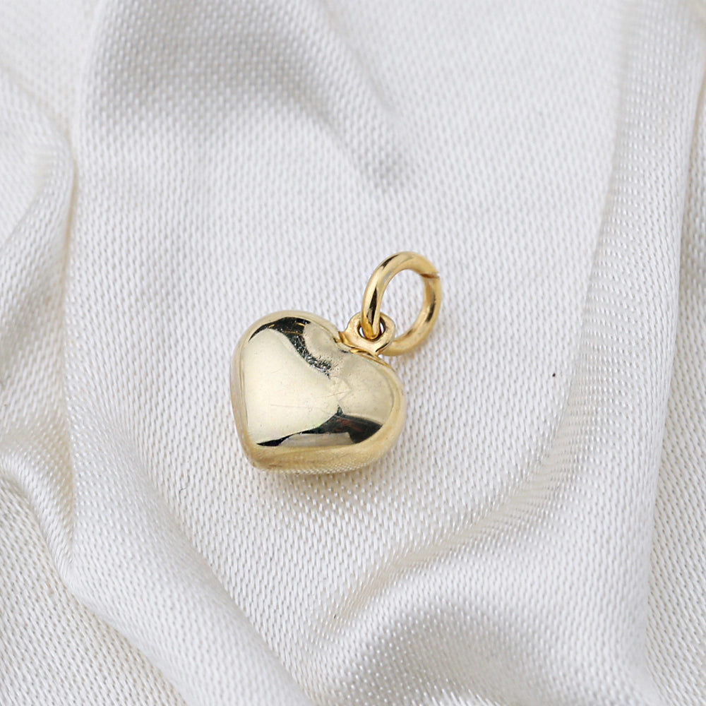 CHARM BAR 3D heart #8548
